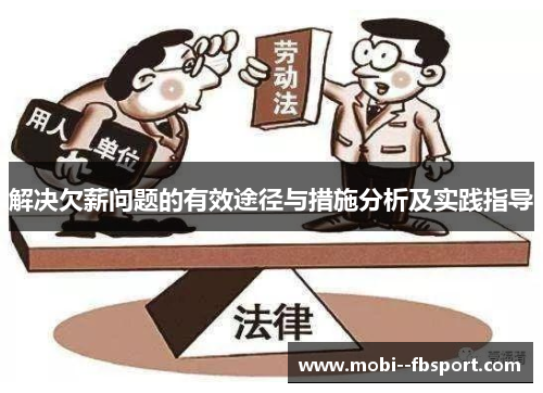 解决欠薪问题的有效途径与措施分析及实践指导